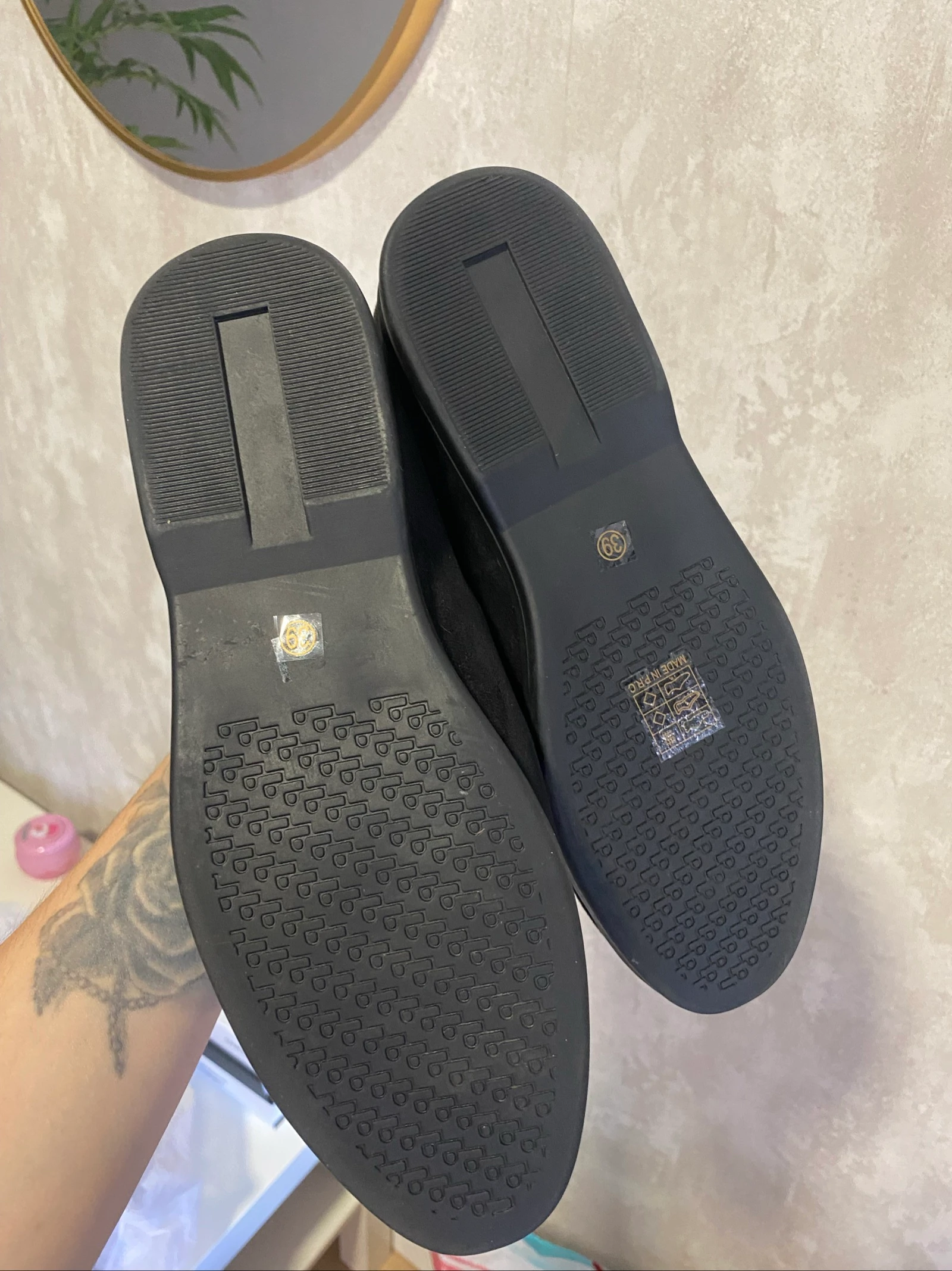 Zwarte vrouwen mocassins – photo 8